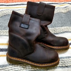 Dr. Martens Airwear steel toe industrial boots